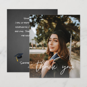 Budget Photo Afstuderen Pet ChalkboardV Dank u