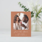 Budget Photo Arch QR Terracotta Sla de datum op (Staand voorkant)