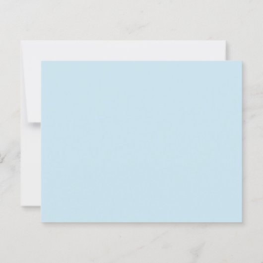 Budget Photo Baptism & Christening Hartelijk dank (Achterkant)