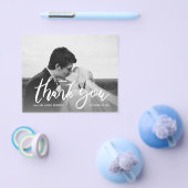 Budget Photo Black & White Calligraphy 2 Hartelijk Flyer (Enkel)