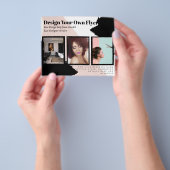 Budget Photo Collage Event Uitnodiging bruiloft Flyer (Hand)