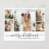 Budget Photo Collage Kerstfeestdag brochure (Voorkant)