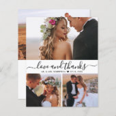 Budget Photo Collage Script Weddenschap Hartelijk  (Voorkant / Achterkant)