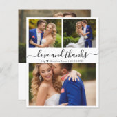 Budget Photo Collage Script Weddenschap Hartelijk  (Voorkant / Achterkant)