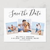 Budget Photo Collage Wedding Save the Date (Voorkant)