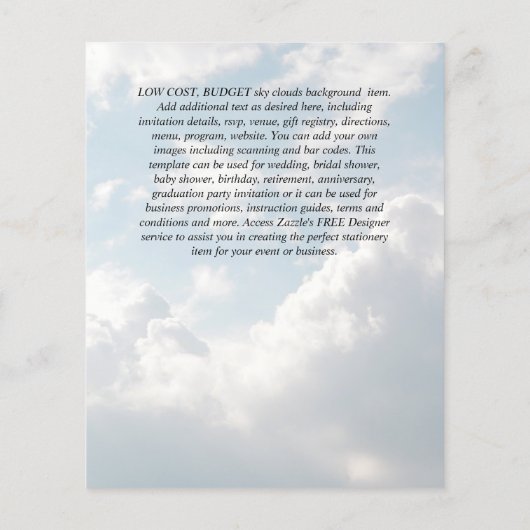 BUDGET PHOTO Engaged Wedding INVITE kondiging (Achterkant)