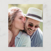 Budget Photo Engagement Party - Uitnodiging (Achterkant)