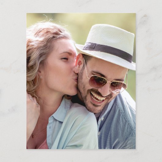 Budget Photo Engagement Party - Uitnodiging (Achterkant)