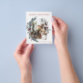 Budget Photo Holiday Card Flyer (Hand)