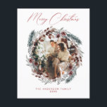 Budget Photo Holiday Card Flyer<br><div class="desc">Creëer een blijvende indruk dit seizoen met een unieke vakantiekaart. Deze eenvoudige, kerstboomkaart sjabloon biedt een schoon, modern design. Pas het aan met je informatie en maak het uniek voor jou! Begrotingsdocument is dun! ***UPGRADE VOOR EEN THICKERPAPIER. GEEN ENVELOPEN OPGENOMEN.*** VOOR KAART, OF DIKERE KAARTEN, CONTROLEER DE LINK HIERONDER, BERICHT...</div>