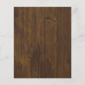 BUDGET PHOTO Kerstmis of Vakantie Kaart Gold Text (Achterkant)