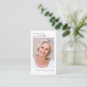 Budget Photo Memorial Prayer Kaart Contactkaartje (Staand voorkant)