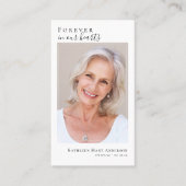 Budget Photo Memorial Prayer Kaart Contactkaartje (Voorkant)