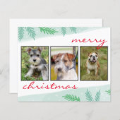 Budget Photo Merry Kerstmis (Voorkant / Achterkant)