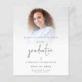 BUDGET Photo Overlay 2025 Afstuderen Save the Date (Voorkant)