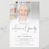 Budget Photo Overlay Retirement Party nodigt uit (Voorkant)