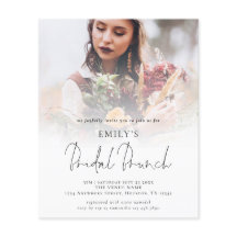 Budget Photo Overlay Script Bridal Brunch nodigt u