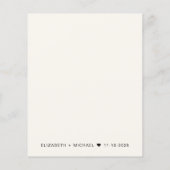 Budget Photo Overlay Wedding Reception (Achterkant)