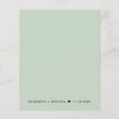 Budget Photo Overlay Wedding Reception (Achterkant)