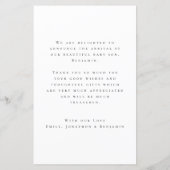 Budget Photo Overlay Welkomstaankondiging (Achterkant)