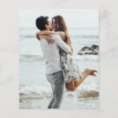 Budget Photo Verloving Invitation Flyer (Achterkant)