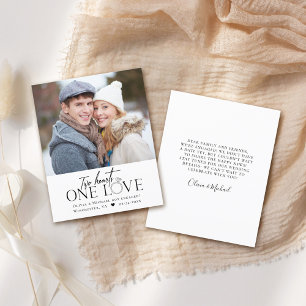 Budget Photo Verloving kondiging One Love