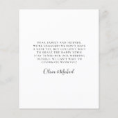 Budget Photo Verloving kondiging One Love (Achterkant)