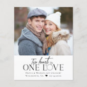 Budget Photo Verloving kondiging One Love (Voorkant)