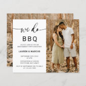 Budget Photo We Do BBQ Script Engagement Party (Voorkant / Achterkant)