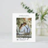 Budget Photo Weddenschap Klassieke White (Staand voorkant)