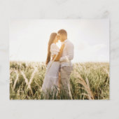 Budget Photo Weddenschap Klassieke White (Achterkant)