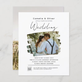 Budget Photo Weddenschap Klassieke White