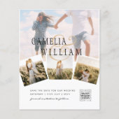 Budget Photo Weddenschap Klassieke White Flyer (Voorkant)