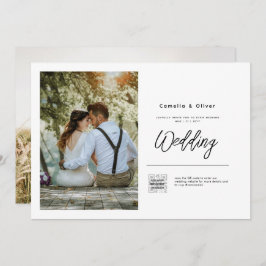 Budget Photo Weddenschap Klassieke White Kaart