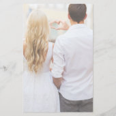 Budget Photo Wedding Modern Script Typografie (Achterkant)