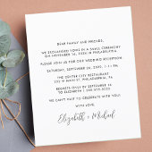 Budget Photo Wedding Reception Invitation