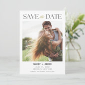 Budget Photo Wedding Save the Date (Staand voorkant)