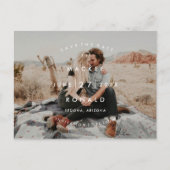 Budget Photo Wedding Save the Date Briefkaart (Voorkant)