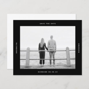 BUDGET Photo Wedding Save the Date Kaart