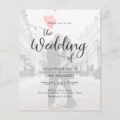 Budget Photo Wedding Uitnodiging Flyer (Voorkant)