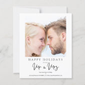 Budget Photo Whimsical MR & MRS-kerstbruiloft (Voorkant)