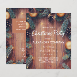 Budget Pine & Gold Ornament Rustige Kerstparty