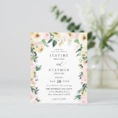 Budget Pink & Yellow Floral Wedding (Staand voorkant)