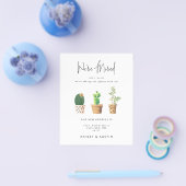 Budget Plant Lover Fun We hebben de aankondiging v Flyer (Enkel)