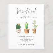 Budget Plant Lover Fun We hebben de aankondiging v Flyer (Voorkant)