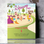 BUDGET Playground Kids Birthday Party nodigt uit<br><div class="desc">Budgetspeelplaats,  park,  verjaardagsfeest. Fun in de zon met alle speelpleisters.</div>
