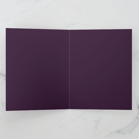BUDGET PLUM PURPER Monochroom Sjabloon (Binnen)