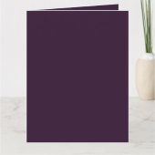 BUDGET PLUM PURPER Monochroom Sjabloon (Voorkant)