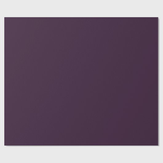 BUDGET PLUM PURPER Monochroom Sjabloon Cadeaupapier (Vlak)