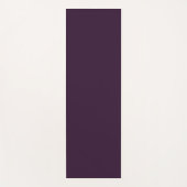 BUDGET PLUM PURPER Monochroom Sjabloon Yogamat (Voorkant)